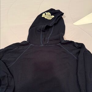Freecity Black Hoodie with Gold Accent